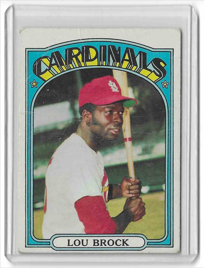 1972 Topps 200 Lou Brock